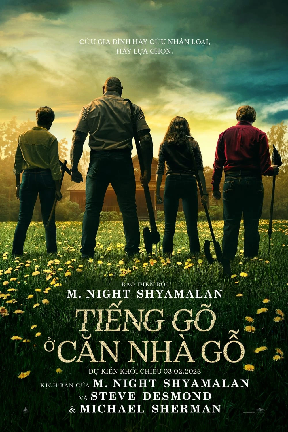 Tiếng Gõ Ở Căn Nhà Gỗ | Knock at the Cabin (2023) Tiếng Gõ Ở Căn Nhà Gỗ | Knock at the Cabin (2023)